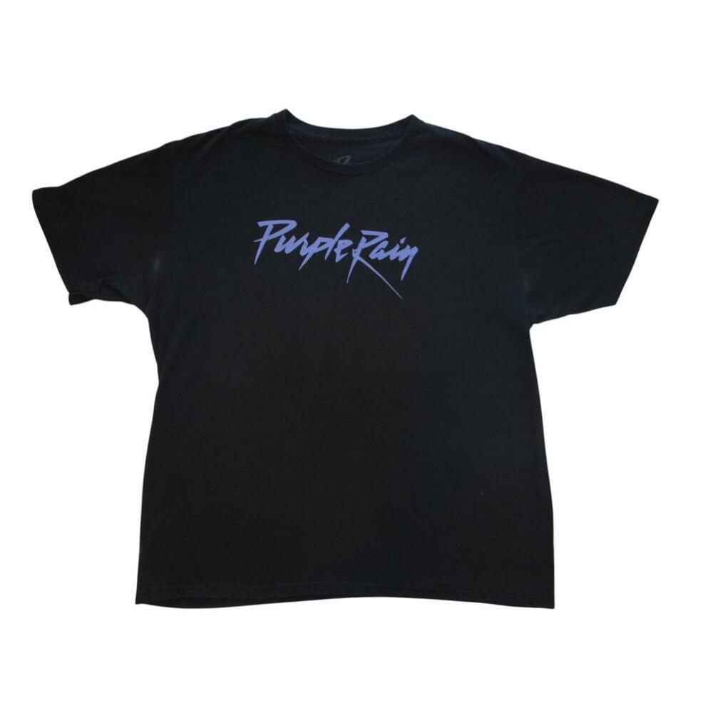 Purple Rain T-Shirt by Prince - Classic Graphic‎ Tee